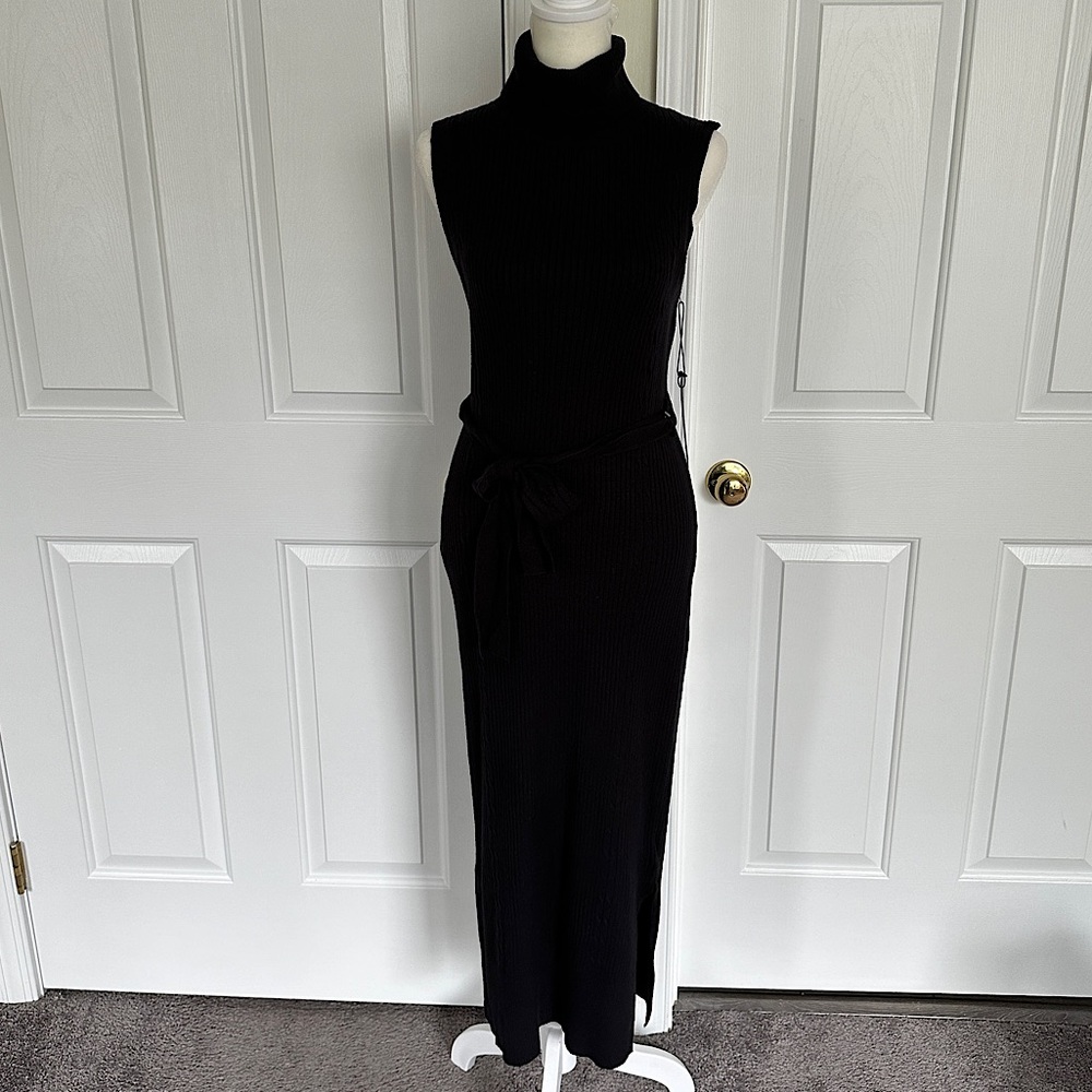 ✨NEW✨ Rachel Zoe Sleeveless Knit Turtleneck Sweater Dress